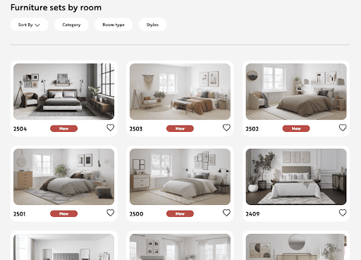 VHT Studios virtual staging collections